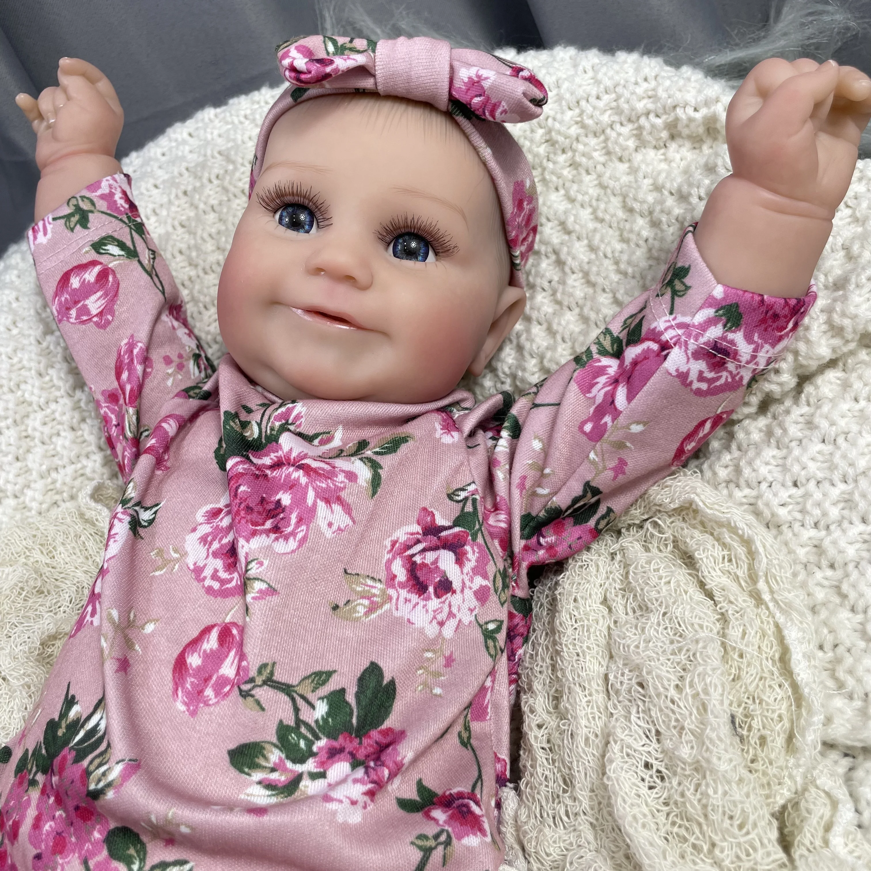 Anano Reborn Baby Dolls Girl Reborn Maddie Silicone Body - 20 Inch  Realistic Newborn Baby Dolls Lifelike Human Visible Veins Soft Silicone  Baby