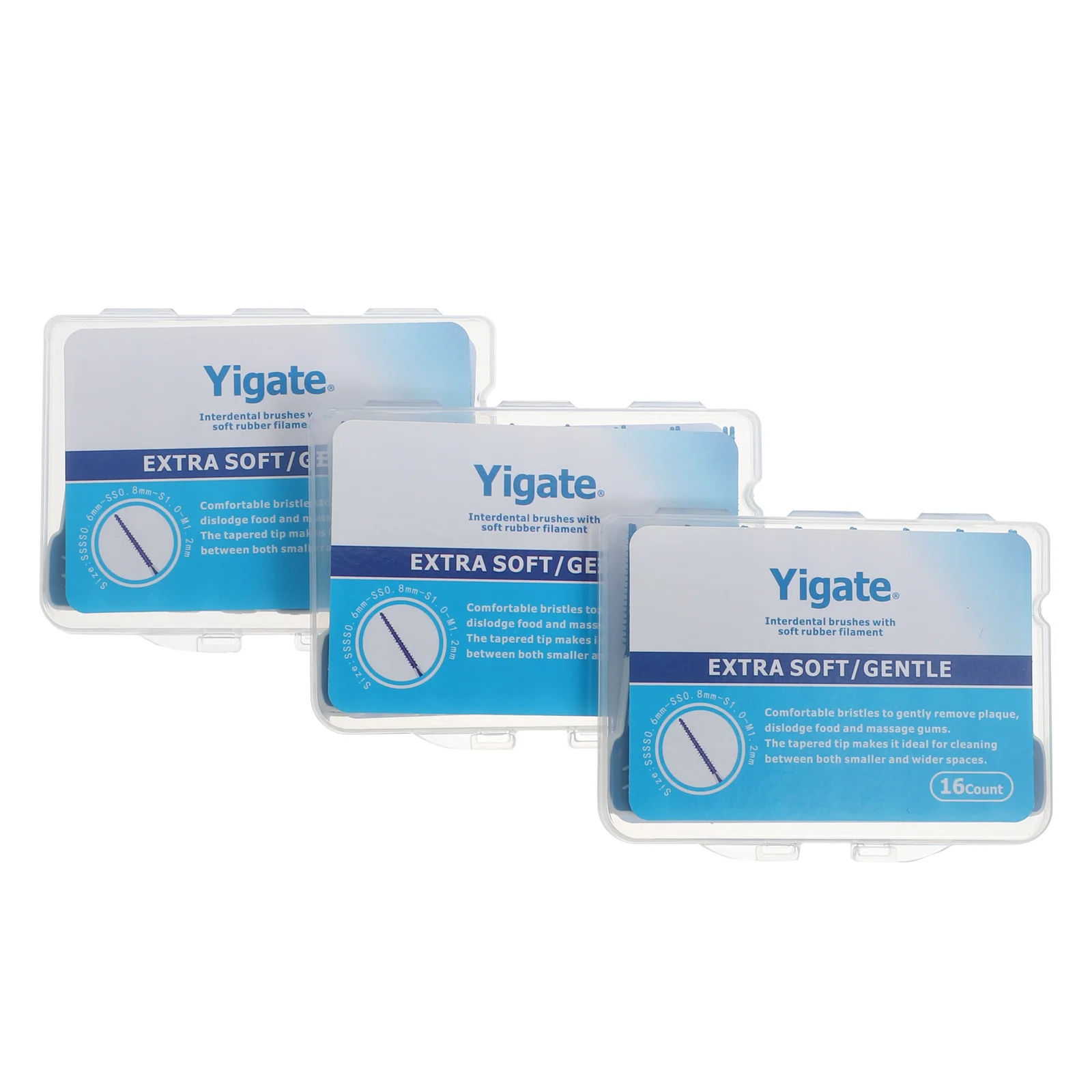 

Interdental Brush Teeth Cleaner Floss Interdental Toothpick Orthodontic Brace Toothbrush Oral Hygience CleanCare Accessory