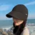 The New 2023 Female Black Fisherman Hat Out Spring/Summer Bask Ln Yellow Sun Hat Without Makeup Simple Hat White Joker Outdoor 7