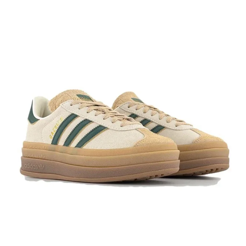 Adidas Originals Gazelle Bold Woman Skateboard Shoes Casual Sneakers Suede Leather