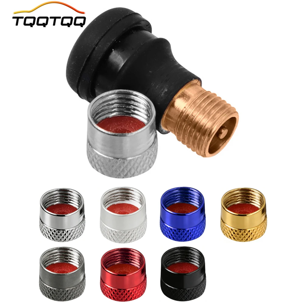 Premium Corrosion-Resistant Tire Valve Caps with O-Ring Seal (4-Pack)