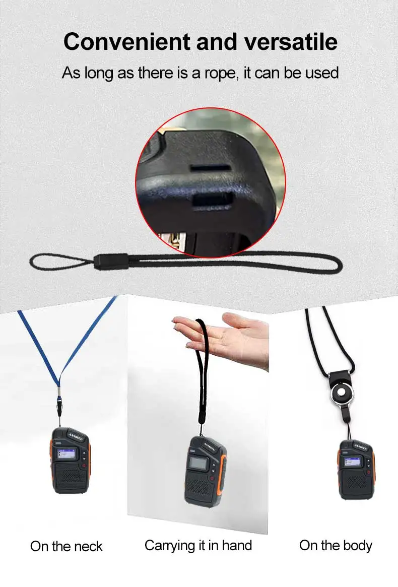 C200 4G Network Radio Real-ptt Long Talk Distance RTOS System Type-C Charging GP