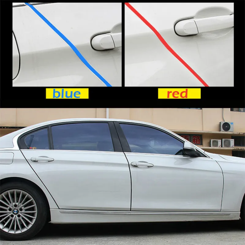 Transparent Car Door Edge Rubber Scratch Protector Strips - Temu