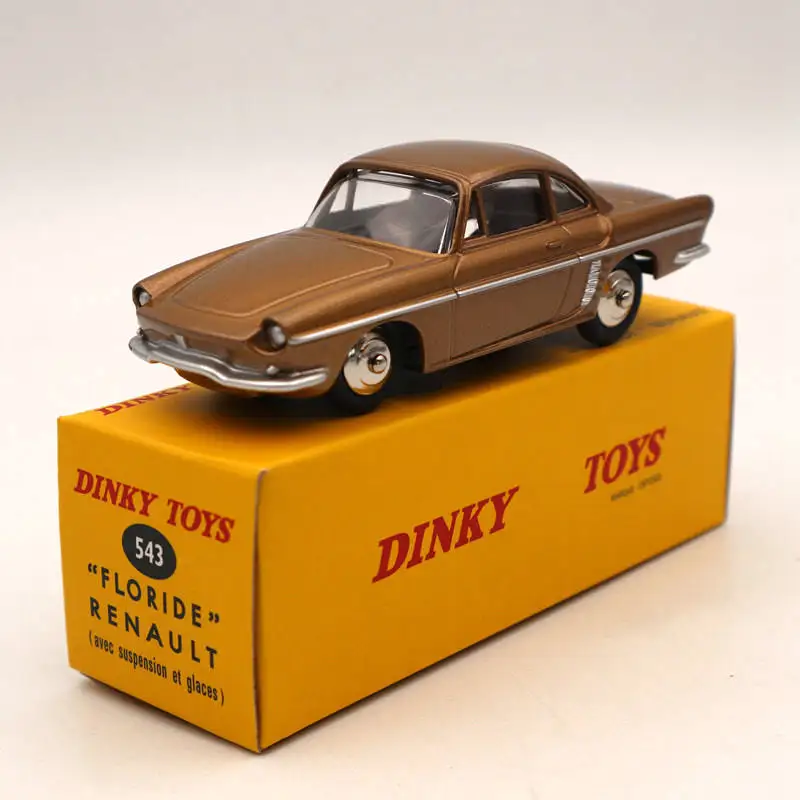 

Atlas Dinky Diecast Alloy Florided 708 Muscle Vintage Car Brown Model Adult Classics Collection Toy Static Display Gift Souvenir