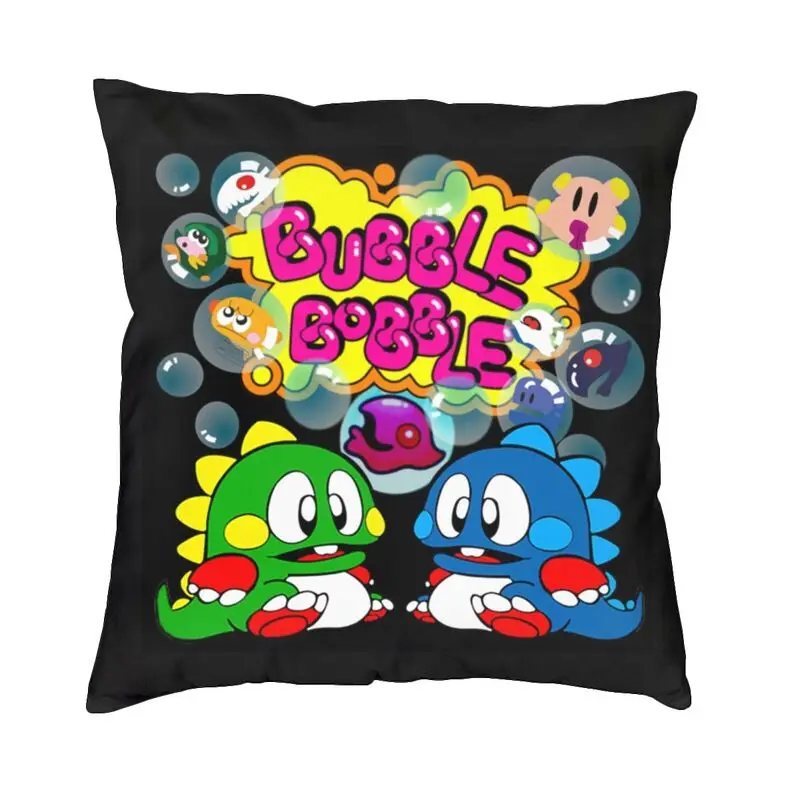 Puzzle Game Bubbles Bobble Fodere Per Cuscini Soft Velvet Nordic Throw Pillow Case Decorazione Per La Casa