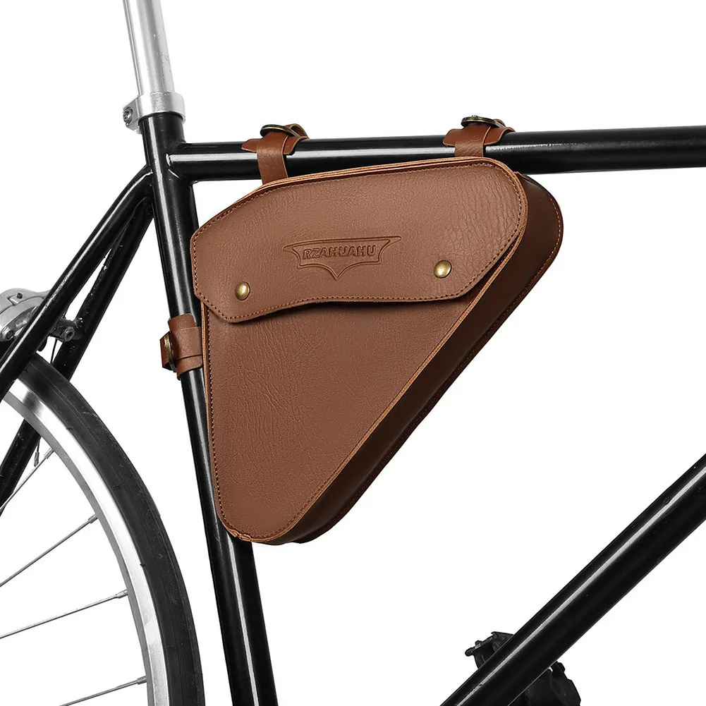 Description Picture 6 of itemBicycle Front Frame Bag Large Capacity Bicycle Frame Storage Bag Cycling Front Tube Bag for Mountain Road Bike