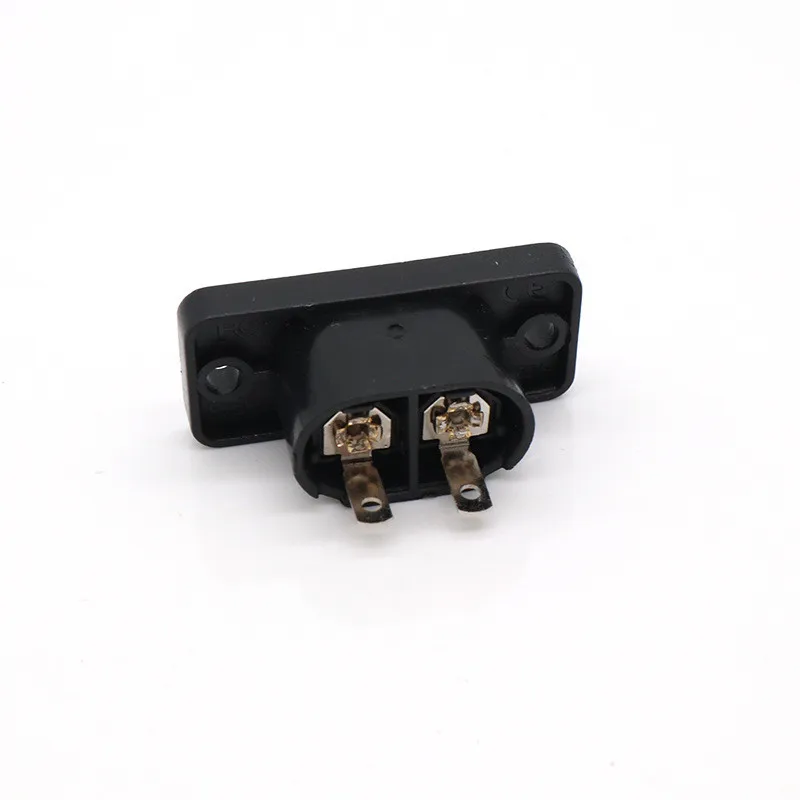 Power Plug Electrical Sockets Adapter 5PC C8 Male Power Socket Female Plug Power Outlet Embedded Electric Connector AC 2.5A 250V 8-Shaped Plug Socket 35mm*15mm