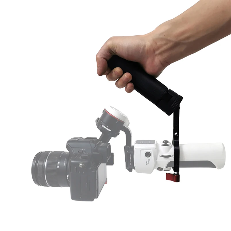 Sling Handle for ZHIYUN CRANE M3/M3S Smooth5/5s Handheld Gimbal Stabilizer Extension Arm Hand Grip with 1/4 Hole Cold Shoe Mount