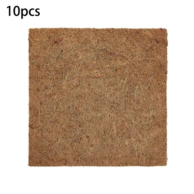 Washable Nesting Pads Natural Fiber Mat Chicken Nesting Boxes Bedding Reusable