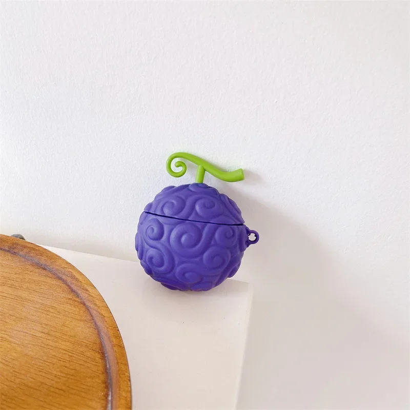 Anime One Piece Luffy 3D Devil Fruit Earphone Case for
