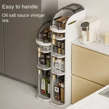  Storage cabinets, drawer type multi-level kitchen bathroom storage shelves 