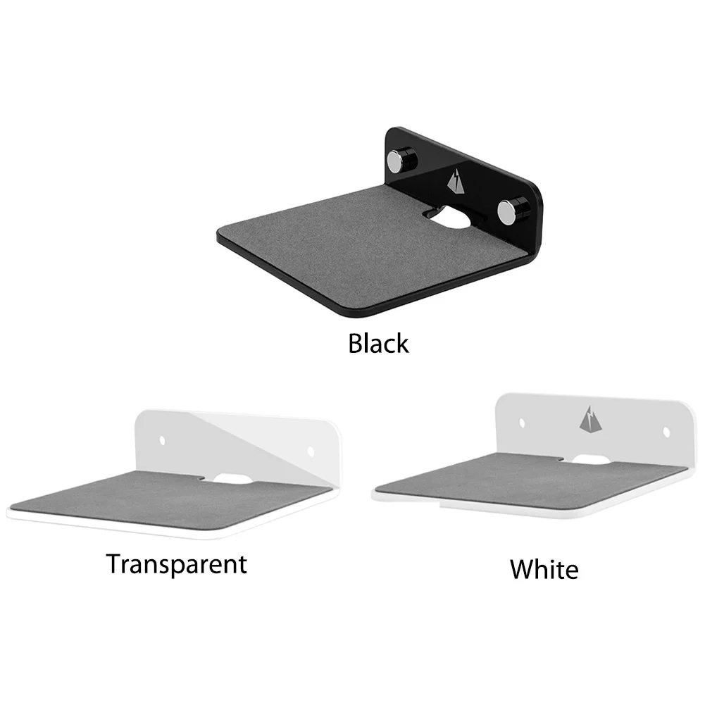 Acrylic Speaker Shelf Multifunctional Portable Wall Mount Display Shelf for Webcam Cell Phones Router for BOSE Soundlink Revolve