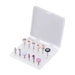 Dental Polisher Kit - Professional Dentistry Composite Set for Natural Teeth and Porcelain Polish (12 pcs) (12pcs)