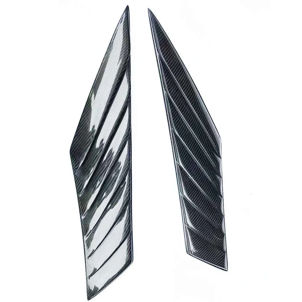Real Carbon Fiber Front Hood Bonnet Fender Cover Trim For Bmw I8 2014 Up