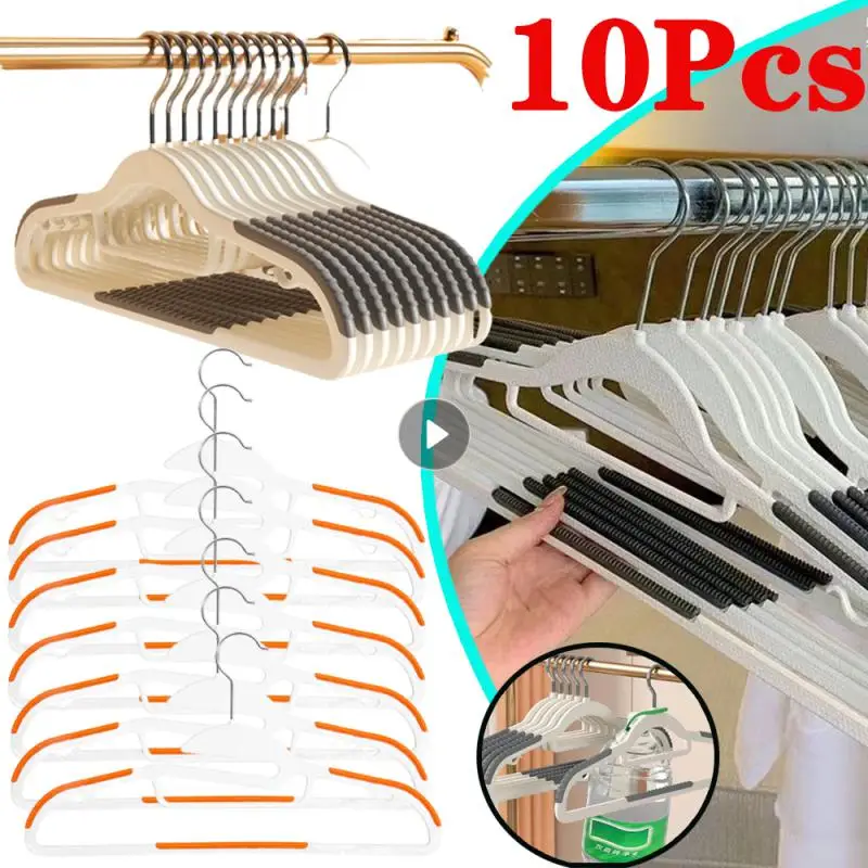 10pcs/lot Heavy Duty Plastic Extra-Wide Arm Suits Clothes Hangers Perfect  for Coat Jacket Dress Trousers Closet Space Saving - AliExpress