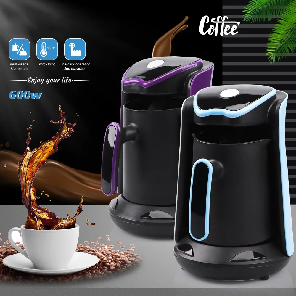 450ML600WAutomaticElectricTurkishGreekCoffeeMakerMachine110