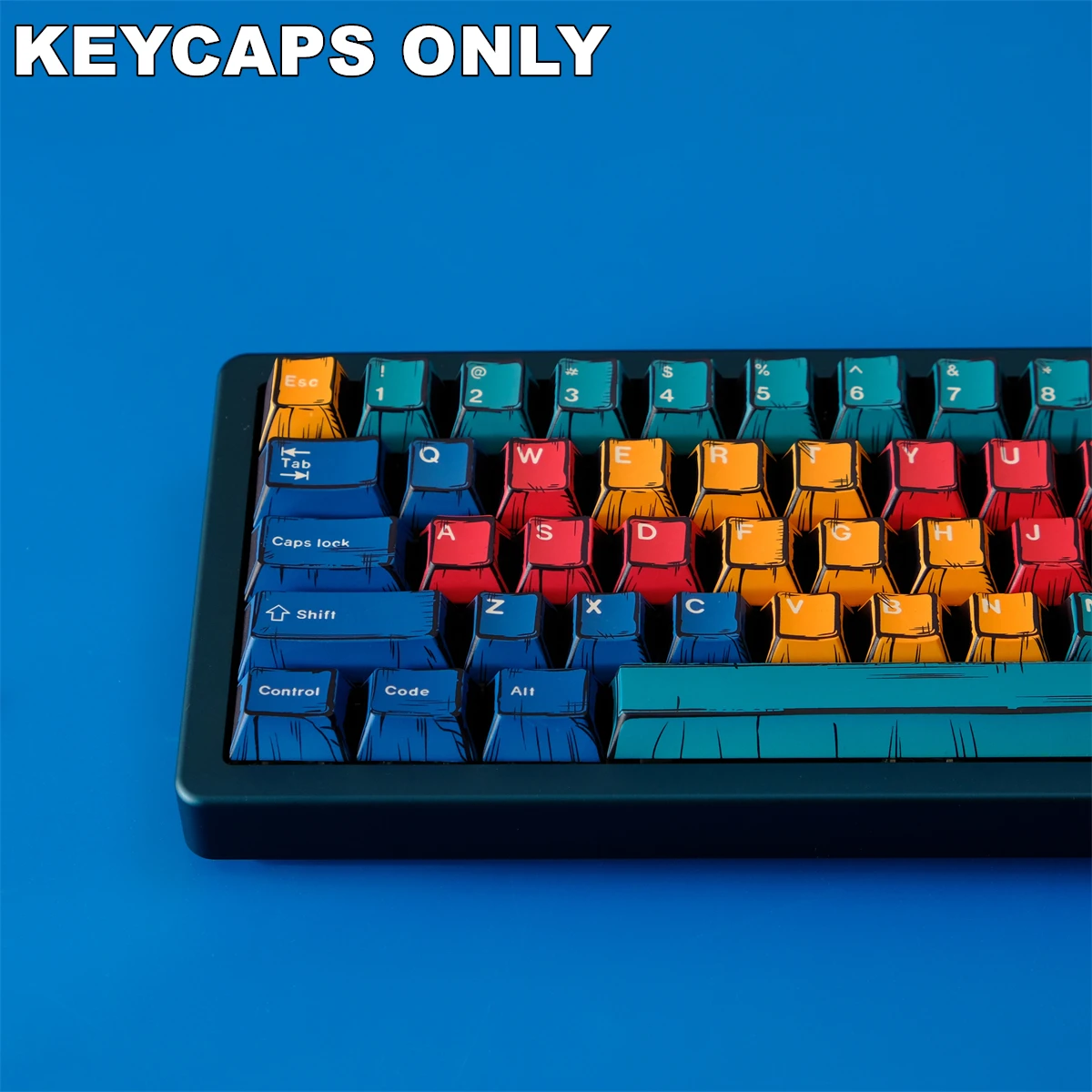 PFK Manga Style Korean PBT Keycaps Cherry Profile Dye-Sublimated Legends Keycap Set for Mx Cherry Switch Mechanical Keyboard Kit 26 Saa4487d4658048c9a8d0ee823684c502i