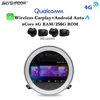 FYT 12G + 256G Carplay Auto Android 13,0 DSP IPS LTE reproductor de DVD para coche mapa GPS WIFI Bluetooth Radio para BMW Mini Cooper R56 2006-2013 1