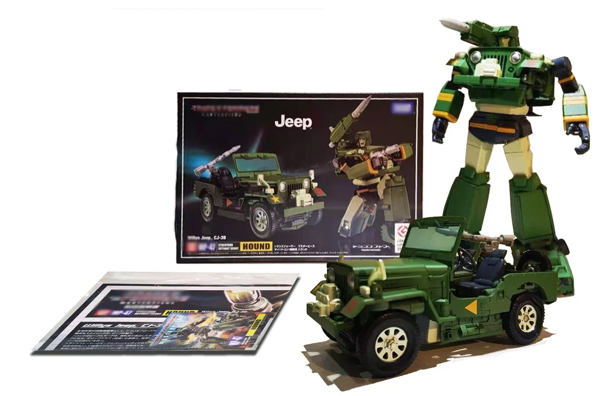 TAKARA TOMY 트랜스포머 Ko MP-47 MP47 하운드 마스터피스 모델 선물 로봇 수집용 장식품 피규어 장난감, 생일 선물