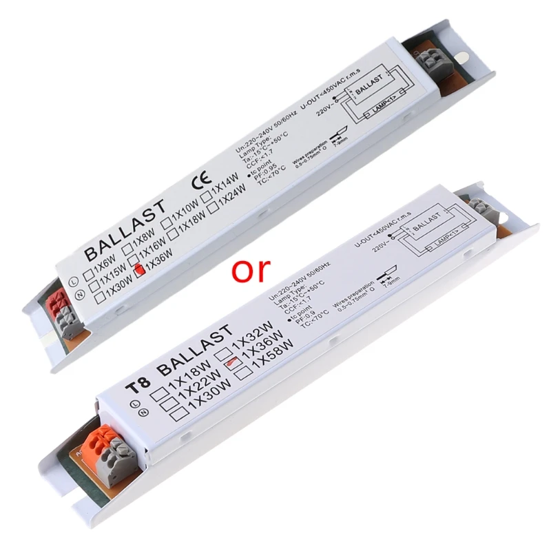 High Ballast Factor Ballast 36W T8 Instant Electronic Fluorescent Lamp Universal Easy to Use M4YD 1 Lamp electronic ballast