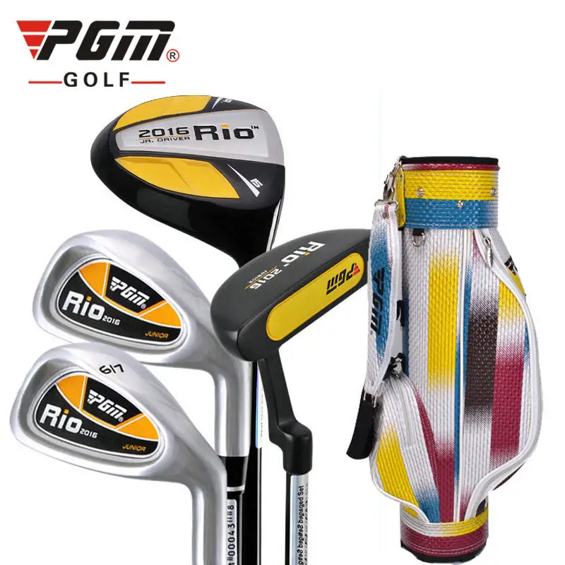 

Complete Golf Club Set for Kids Boys & Girls Aged 6-9 Years - Junior Practice Golf Iron