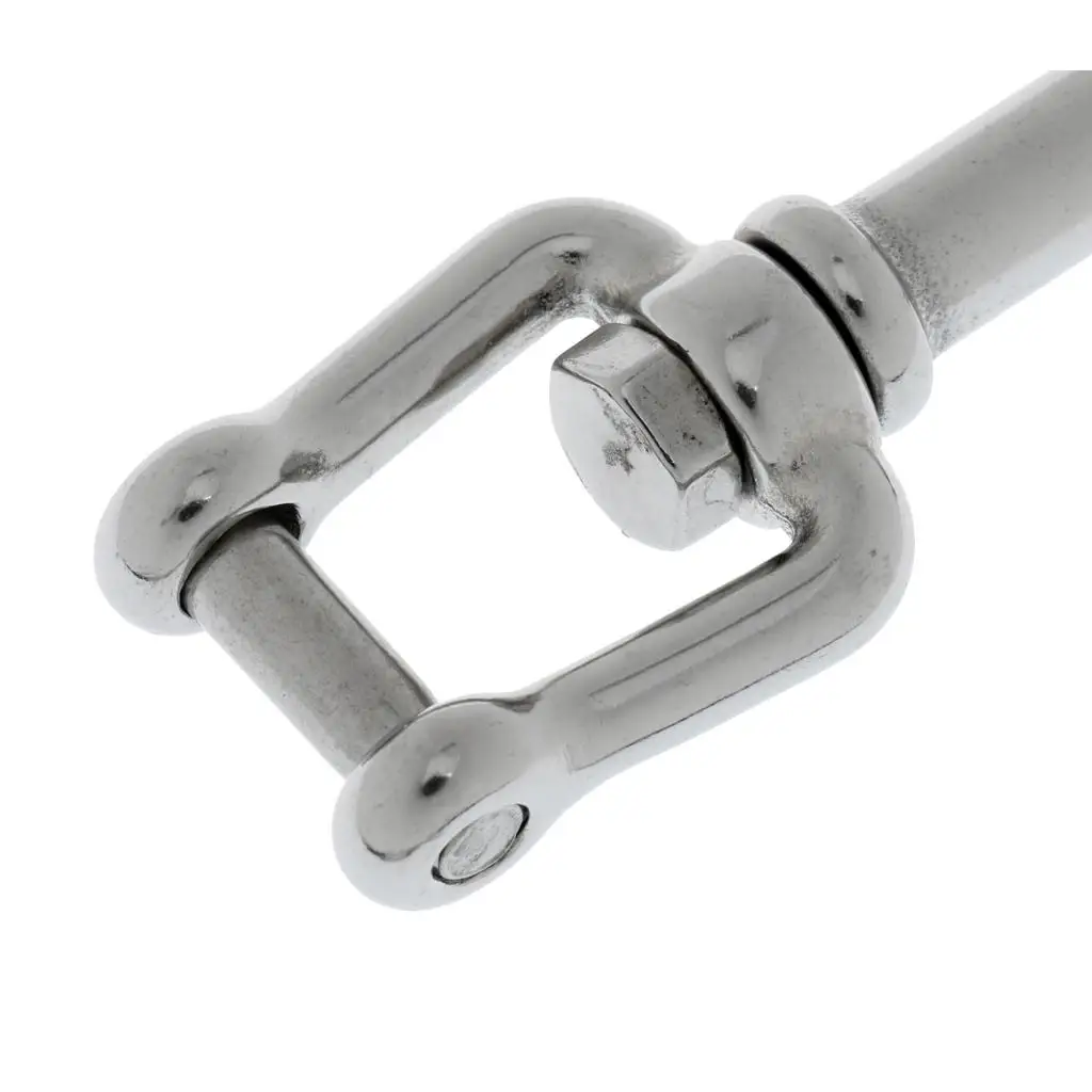 Single End Bolt Hook Shackle Marine Grade 316 Stainlee Steel for Scuba Diving Camera Strap Keychain Tarp Covers Clothesline