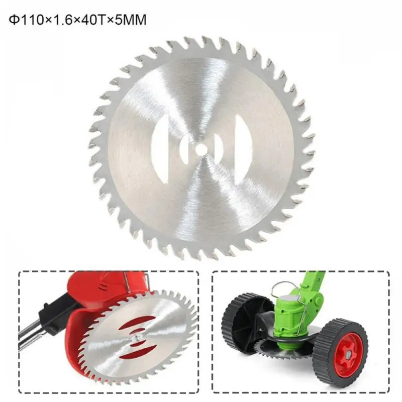 

mm 40 Teeth Metal Grass Trimmer Heads Blade Replacement Weed Eater Saw Blade Lawn Mower Fit Accessory for Garden Power Tool