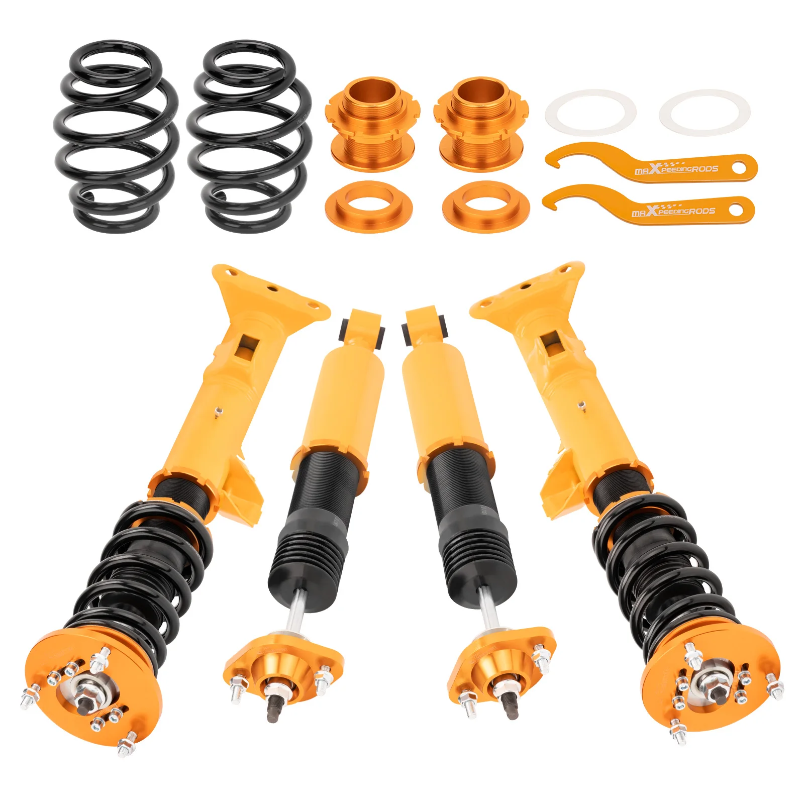 Coilovers Kit Di Abbassamento Della Sospensione Per Bmw Serie 3 E36 318 323 325 328 91-99 Ammortizzatori A Puntone Regolabili In Altezza
