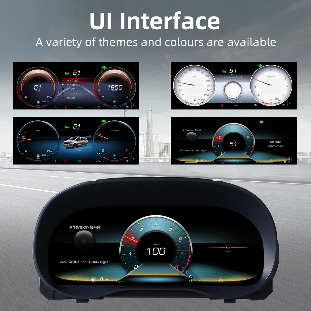 Panel de Instrumentos Digital para Mercedes-Benz Vito 2024 / CarPlay Inalámbrico 5