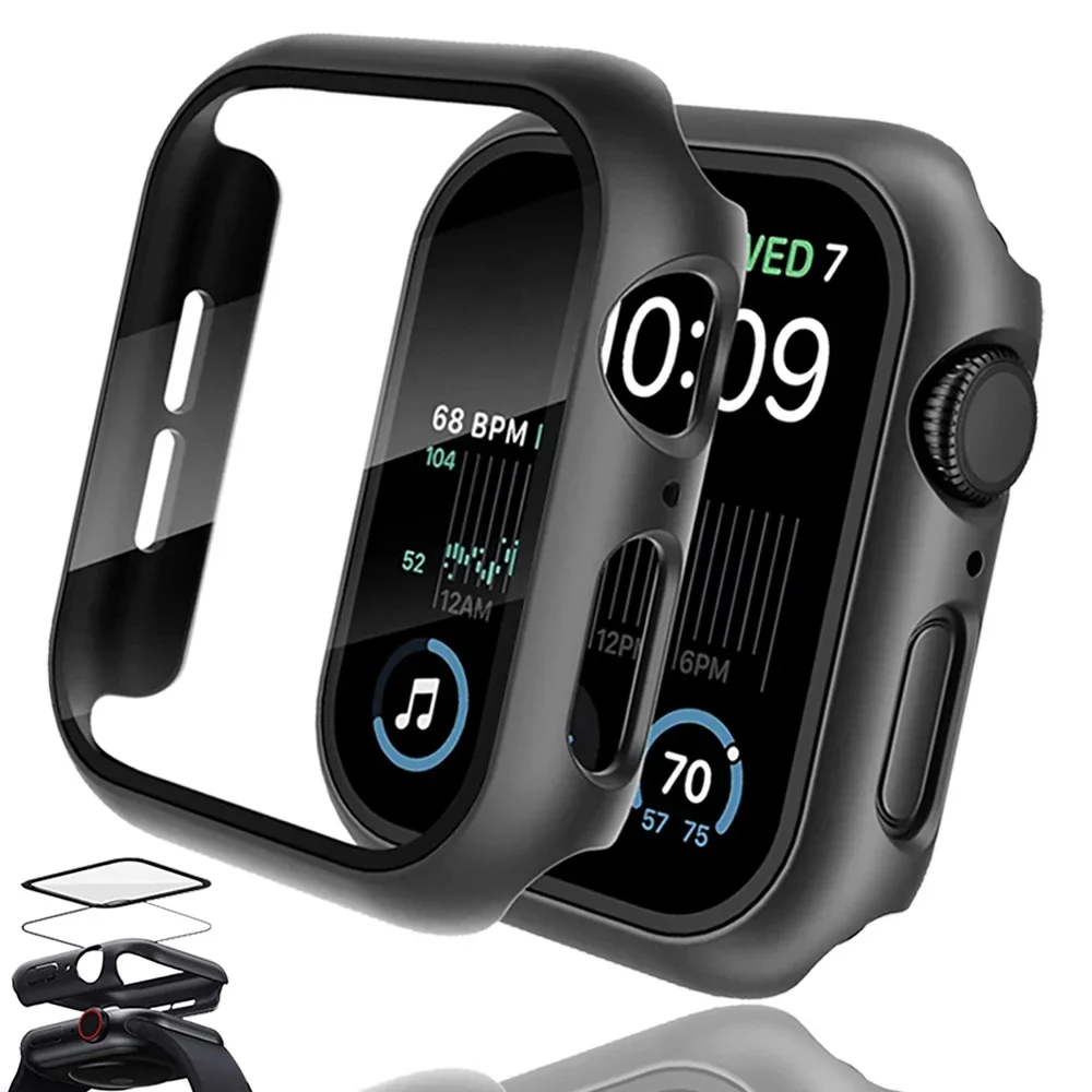 Premium Glass Cover for Apple Watch - Screen Protector for Various Sizes