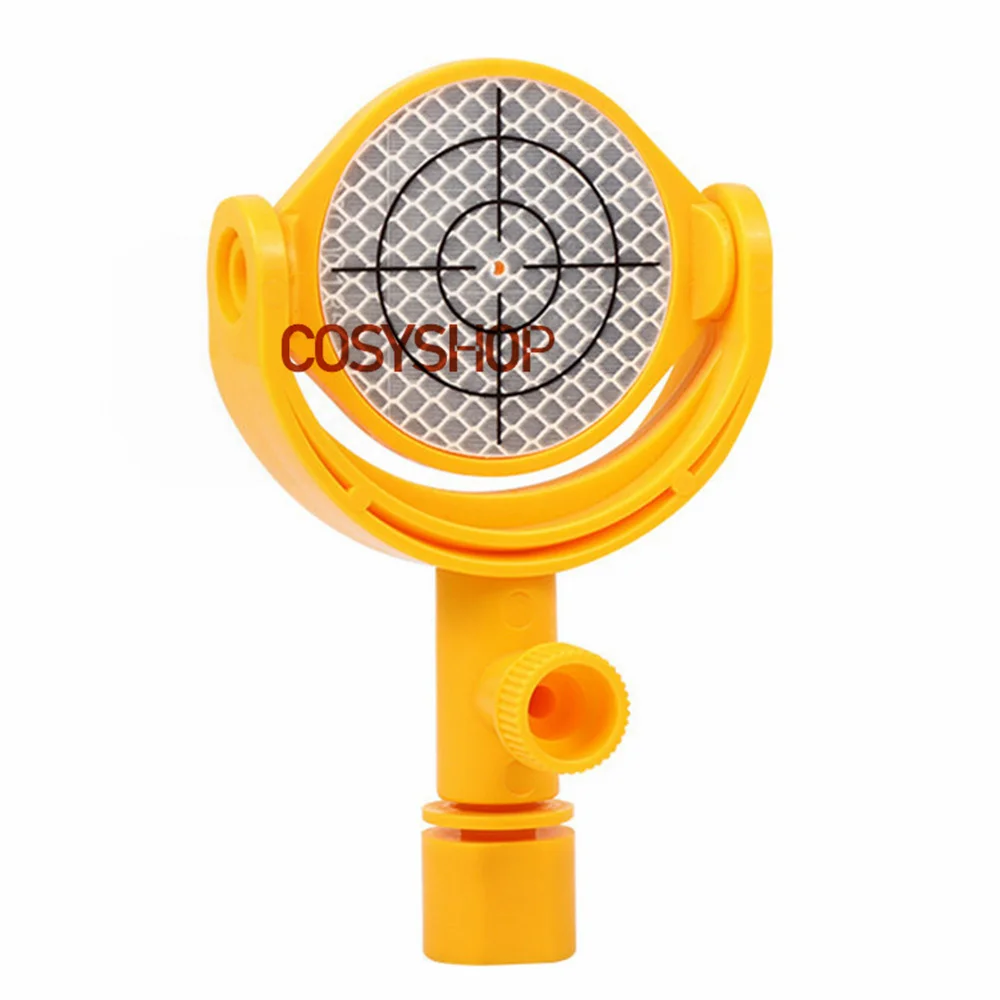 

Tilting Reflector with Printed Crosshair Dia.60mm sheet 5/8X11 thread mini prism for total station