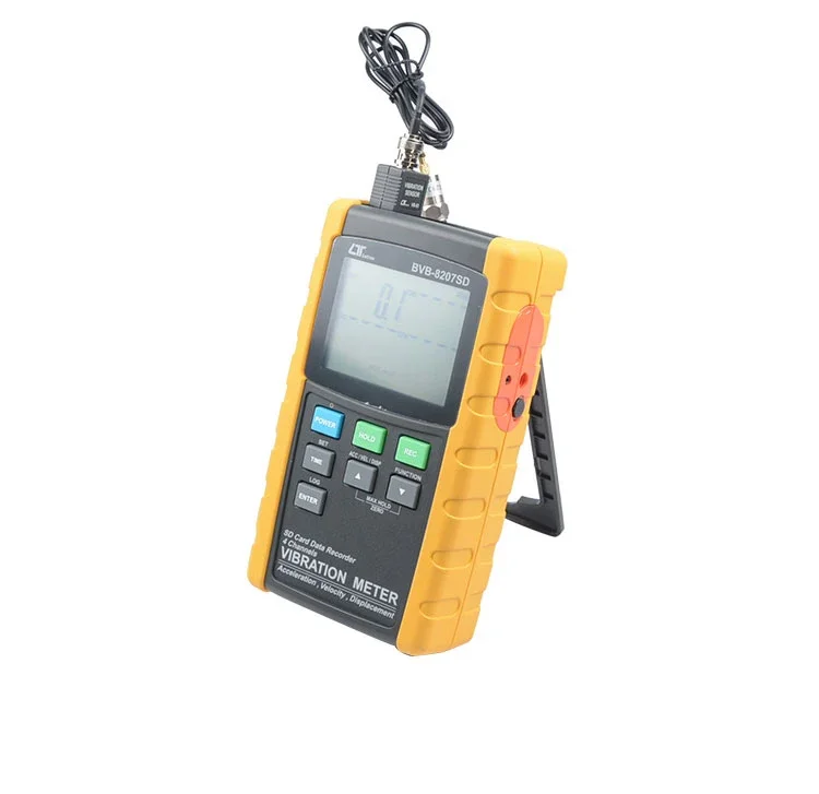 Lutron BVB-8207SD 4 Channel Digital Vibration Meter Real-Time Data Recorder Analyzer for Industrial Use detail image 10