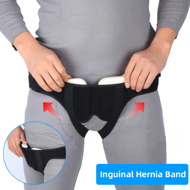Inguinal Hernia Belt Elderly Hernia Pants Head Adult Male Middle-aged And Elderly Small Intestinal Gas Auxiliary Fixed Care Belt