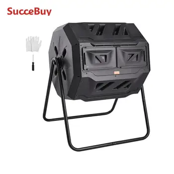 Dual Chamber Compost Tumbler 1