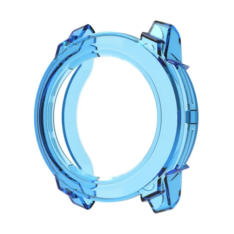 Premium Soft TPU Protective Case - Hollow Frame Cover for Garmin Instinct 3 Watch