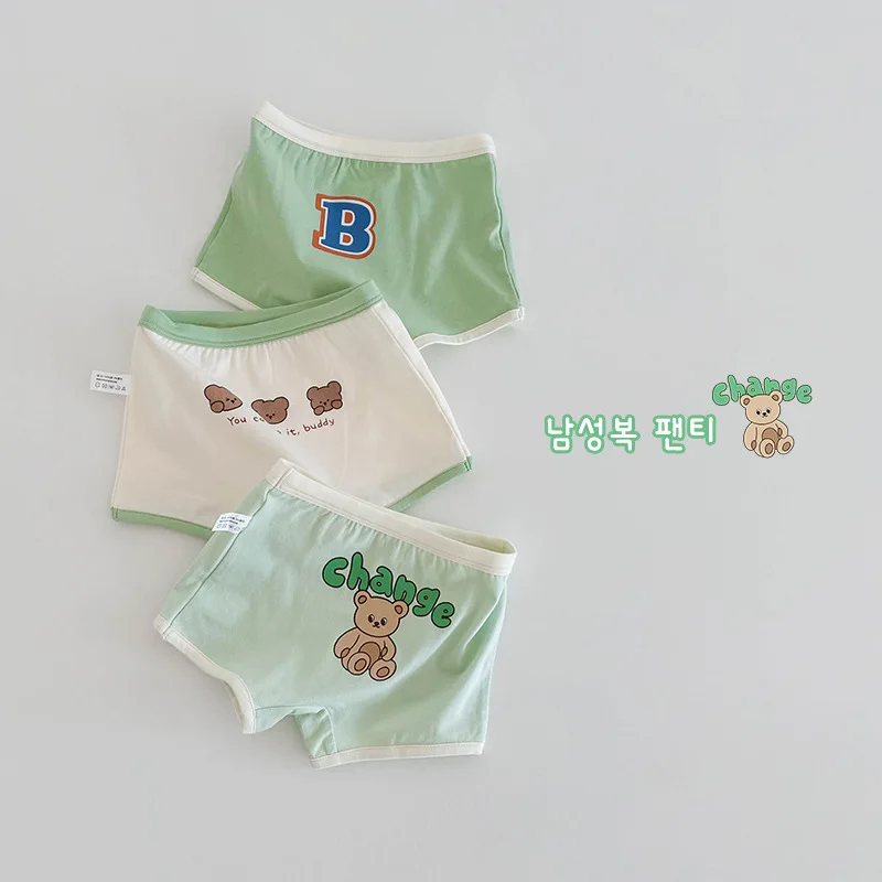 Spring Letter Baby Pants Cartoon Cotton Boys' and Girls' Underwear