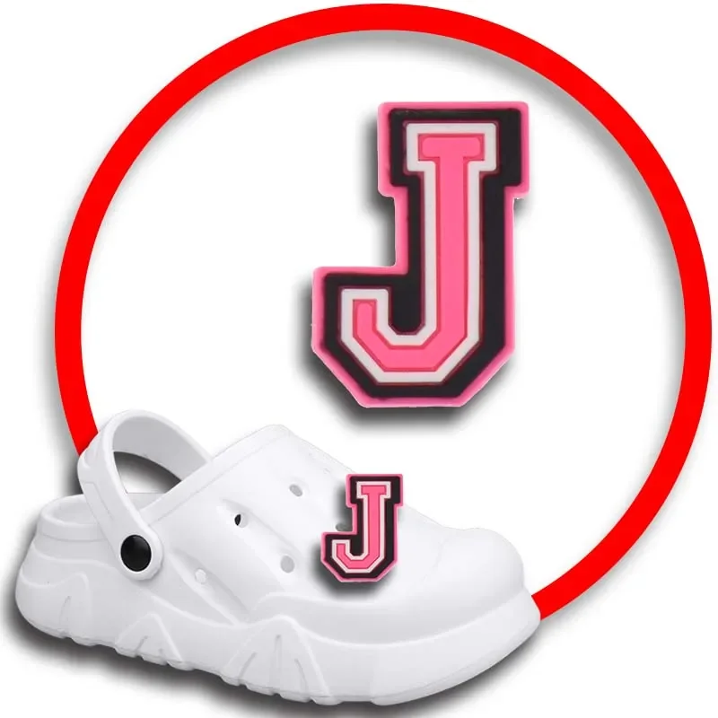 

1 шт. заколки для Crocs талисманы аксессуары для обуви розовые украшения с буквами Джинсы женские сандалии Пряжка Детские сувениры мужские значки