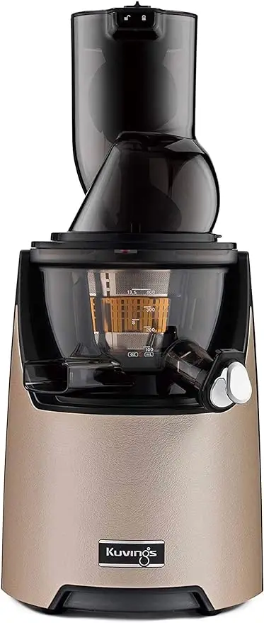 

Kuvings Whole Slow Juicer EVO820CG Higher Nutrients and Vitamins, BPA-Free Components, Easy to Clean, Ultra Efficient 240W