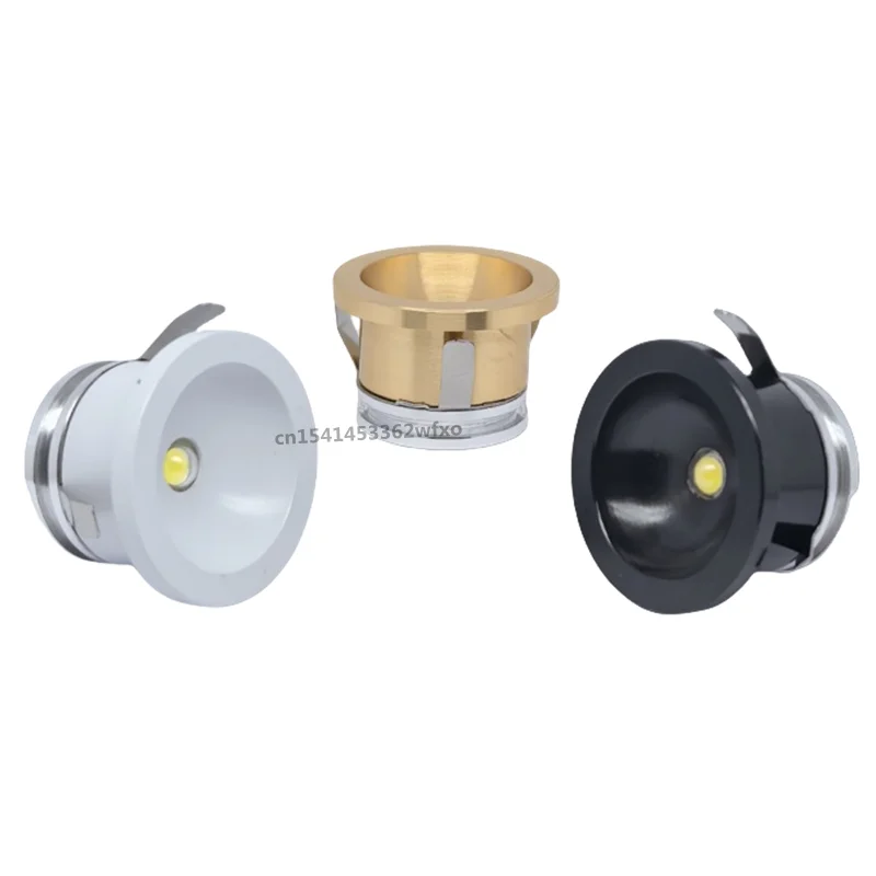 Dimmable Aluminum LED Mini Downlight 3W Spotlight Embedded COB 110V-220V Wine Cabinet Living Room Lighting