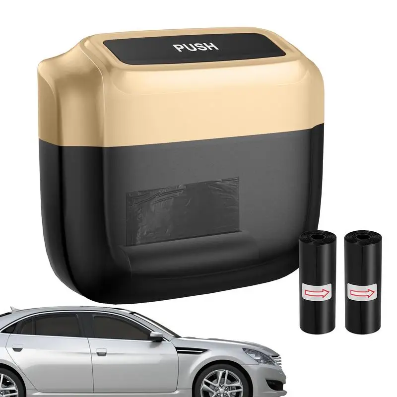 

Автомобильный мусорный бак на дверь, автомобильный мусорный бак с крышкой и мусорными мешками, портативный Настольный мусорный бак, автомобильные мусорные банки для спальни, домашнего автомобиля