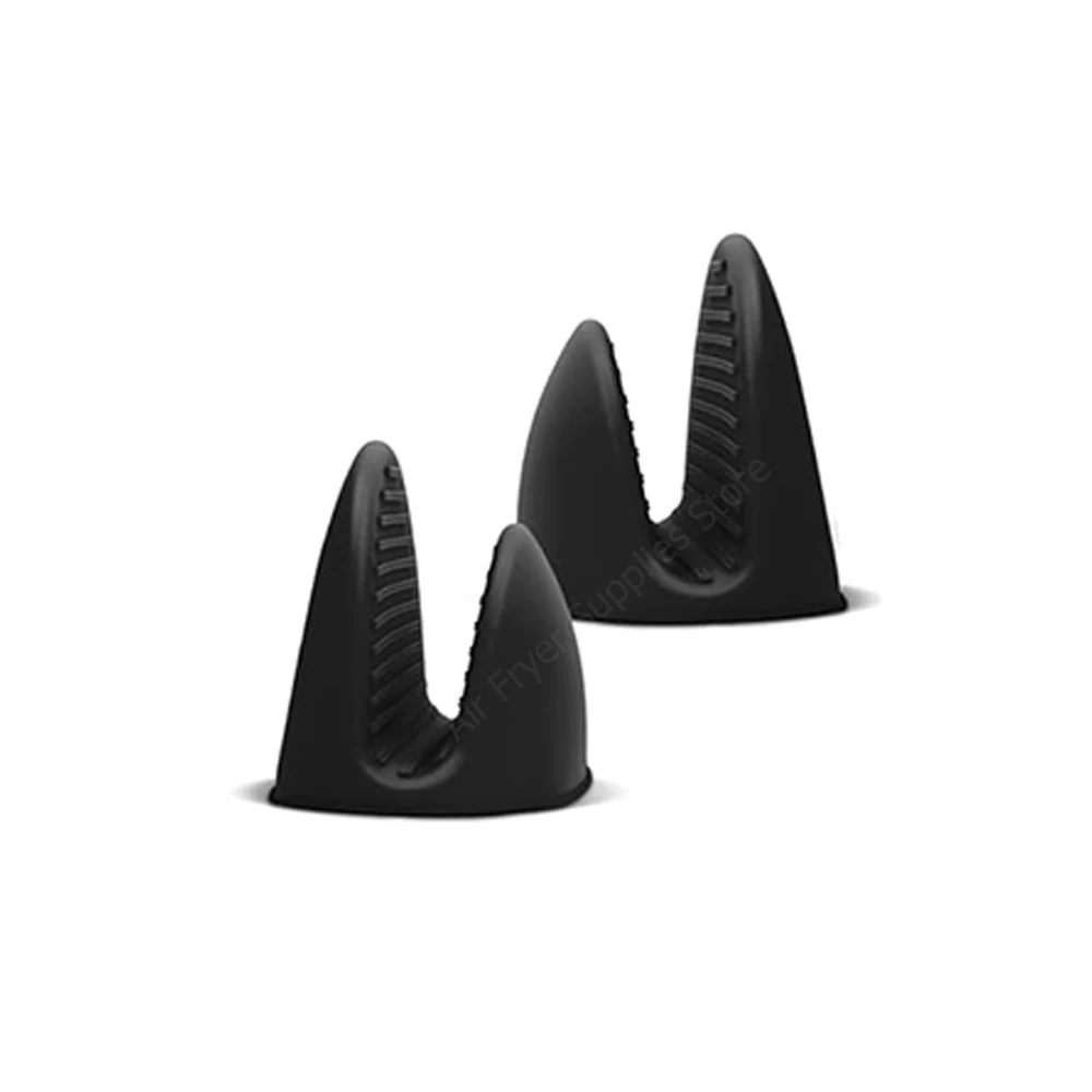 Deluxe Air Fryer Accessories Set with Racks, Paper, Gloves, and Muffin Cups for Large Capacity Dual Zone Air Fryers