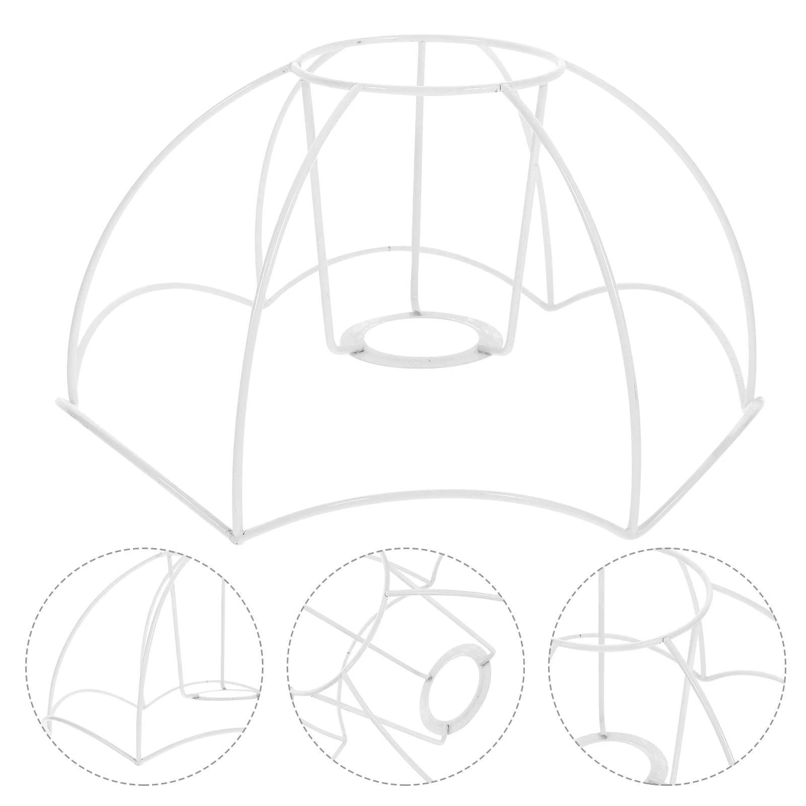 

Декоративная подставка для лампы, Настольная Крышка для лампы, рама для абажура «сделай сам», металлические скобы для дома