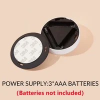 Touch LED Cabinet Lights Battery Powered Stick On Wall Sunset Lamp for Kitchen Bedroom Closet Cupboard Night Light Decoration 5