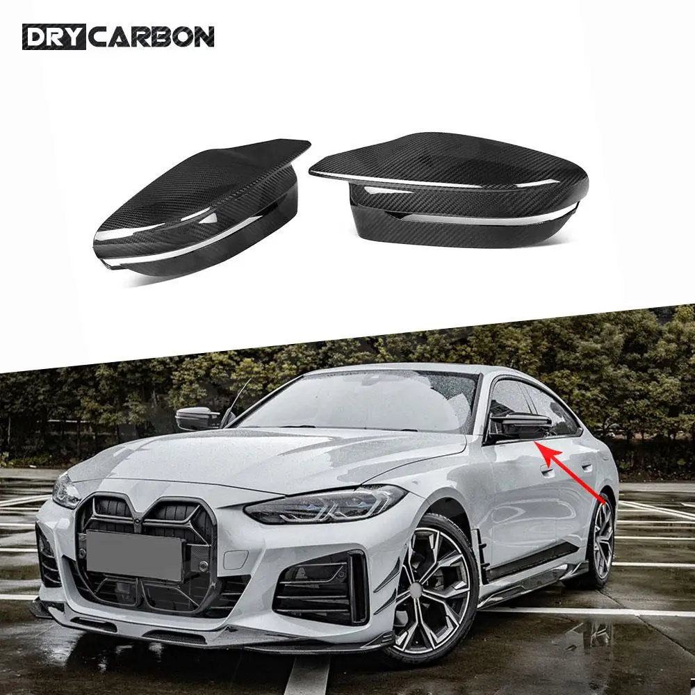 

Carbon Fiber M Style Side Rearview Mirror Cover Caps Mirror Tools Case Car Bodykits For BMW G42 G20 G22 G23 G26 2020+