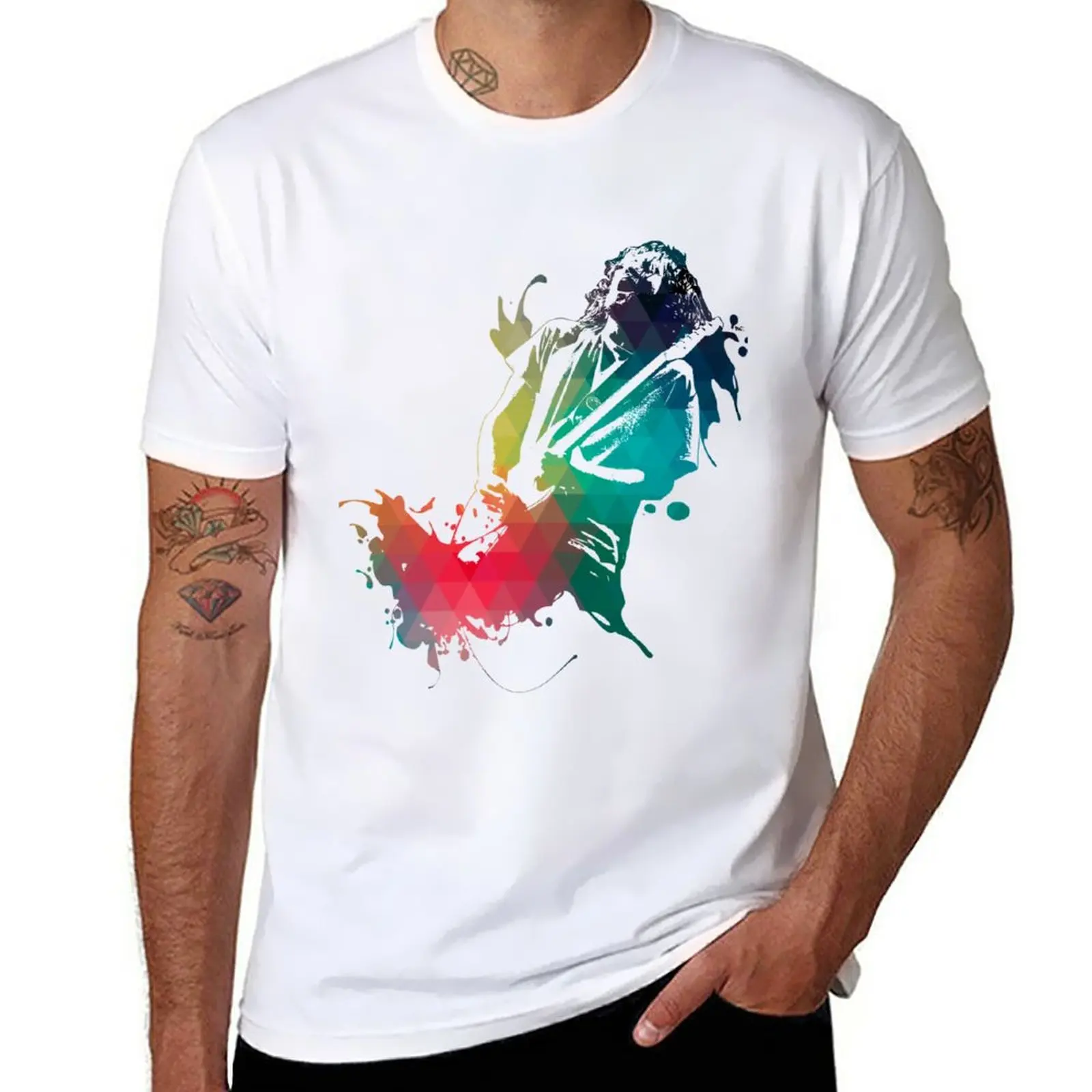 

New Ink Frusciante T-Shirt summer tops blank t shirts cute clothes plain t-shirt fitted t shirts for men