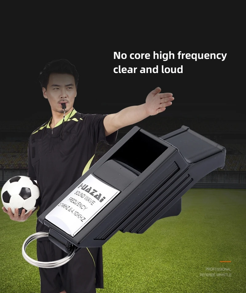 Description Picture 3 of itemSoccer Basketball Referee Whistles Professional Football Volleyball Handball Fans Whistle Sports Training Gear Coaching Set