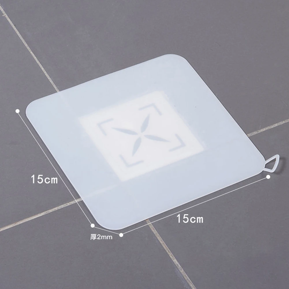 Silicone Floor Drain Anti-smell Cover Sewer Sink Smell Removal Sealing Drain Cover Kitchen Bathroom Home Insect-proof Seal Silicone Floor Drain Cover Floor Drain Cover