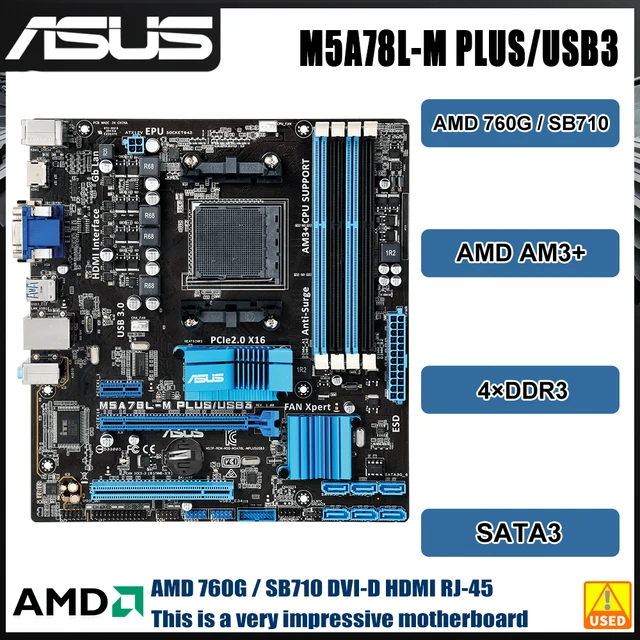 Asus M5a78l Am3+ Server Motherboard Asus M5a78l M Am3+ Nvme