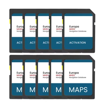 Navigation SD card satellite map update for Audi MMI MHS2 A3/A4/A5/Q2/Q3