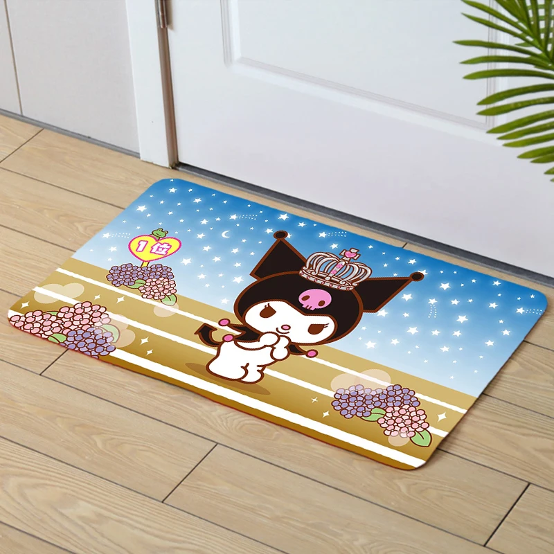 Cute Kuromis Children Room Mat Bathroom Floor Mats Non slip Kitchen Mat